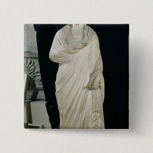 Statue of Julian the Apostate 15 Cm Square Badge