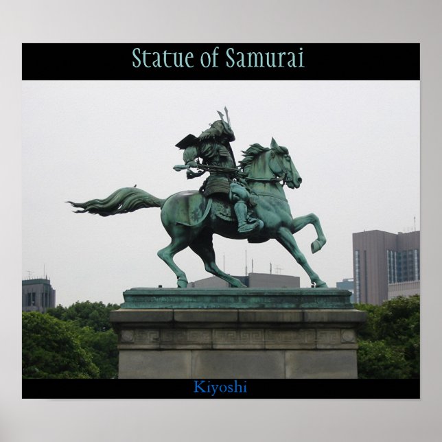 Statue of Katsunoki Masahige Poster (Front)