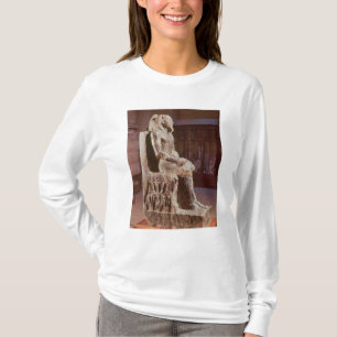 Statue of Khafre enthroned T-Shirt