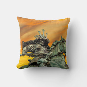 Statue of Kusunoki Masashige, Japan Cushion