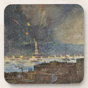 STATUE OF LIBERTY, 1886 COASTER