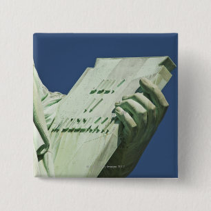 Statue of Liberty 2 15 Cm Square Badge