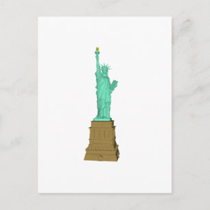 Statue of Liberty: 3D Model: Postcard