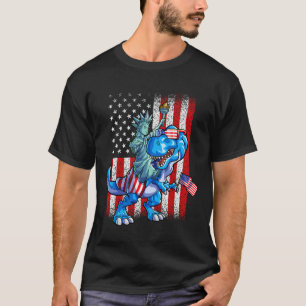 Statue Of Liberty 4th Of July Shirt Boys American