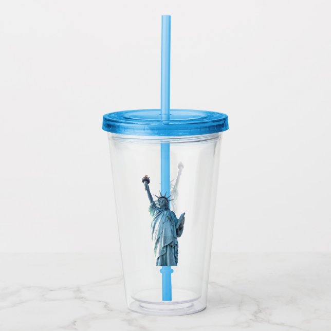 Statue of liberty   acrylic tumbler (Front)