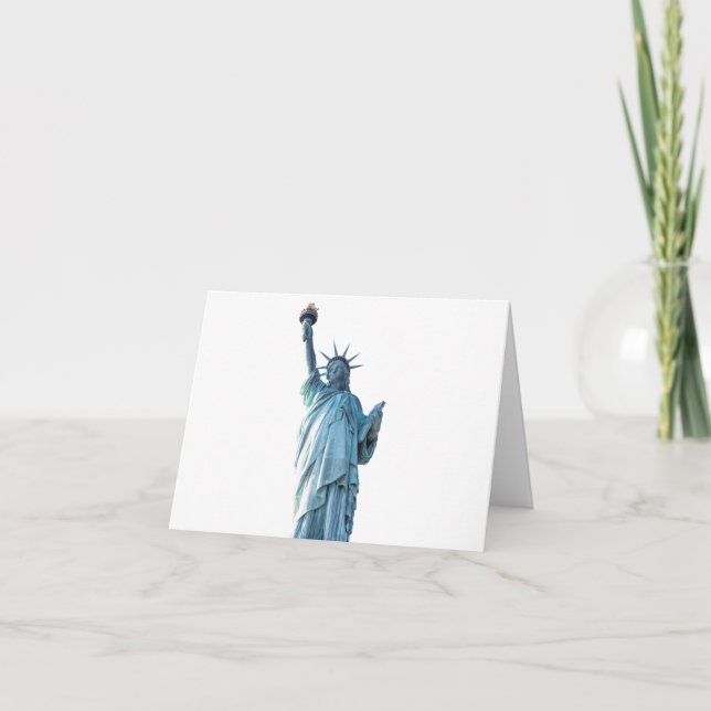 Statue of liberty    announcement (Front)