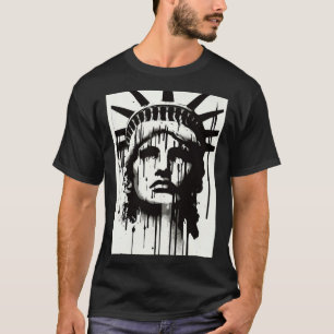 Statue Of Liberty Artistic Rendering Lady Libert T-Shirt