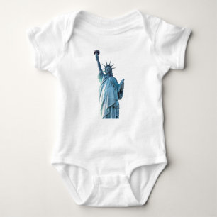 Statue of liberty  baby bodysuit