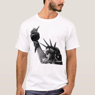 Statue of Liberty Black & White T-Shirt