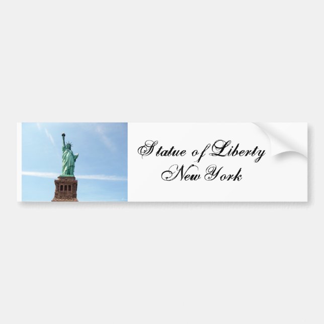 Statue of Liberty Bumper Sticker (Front)