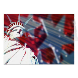 Statue of Liberty card