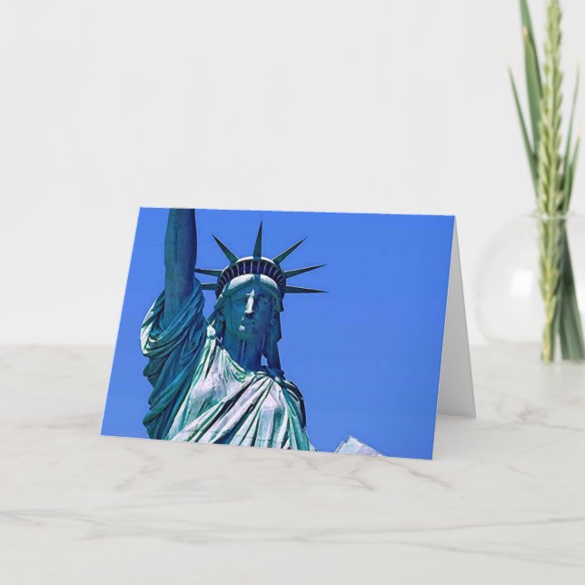 Statue of Liberty Card (Front)