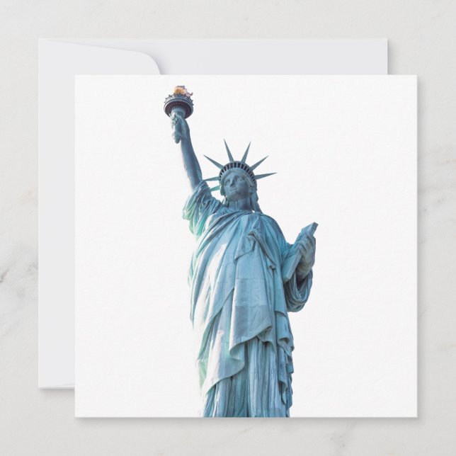 Statue of liberty  card (Front)