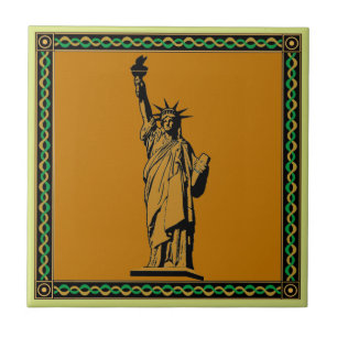 Statue of Liberty Ceramic Tile