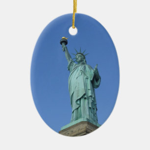 Statue of Liberty Ceramic Tree Decoration