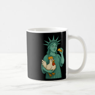 Statue Of Liberty Chicken Taco Trump Always Chicke Coffee Mug