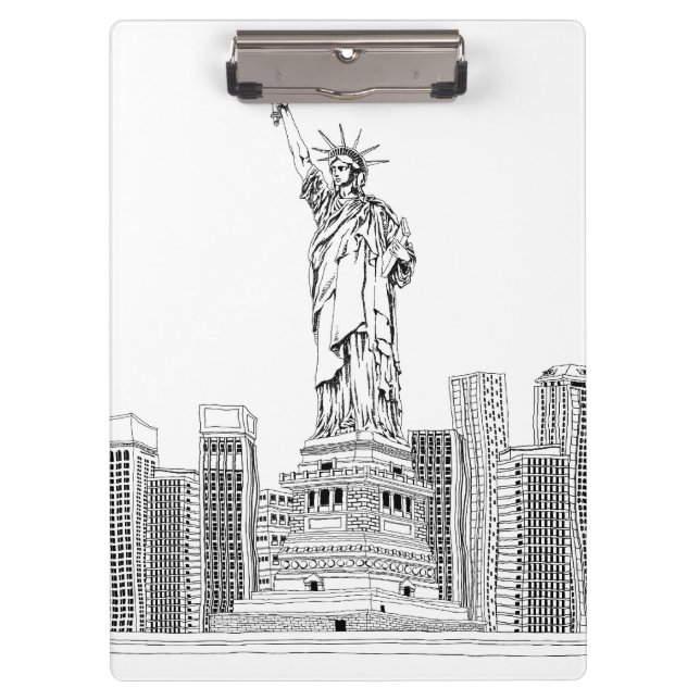 Statue of Liberty Clipboard (Front)