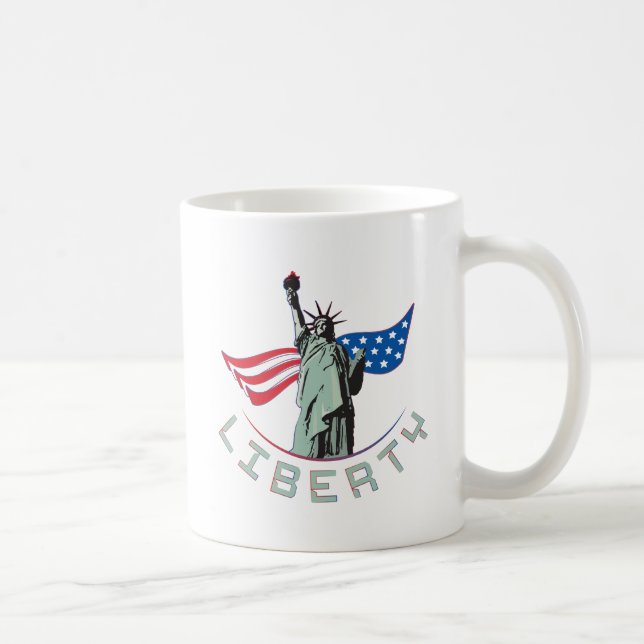 Statue of Liberty Coffee Mug (Right)
