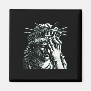 Statue Of Liberty Crying Anti Trump Resist No Magnet