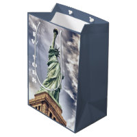 Statue of Liberty custom gift bag