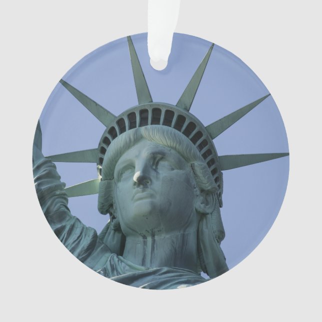Statue of Liberty custom ornament (Front)
