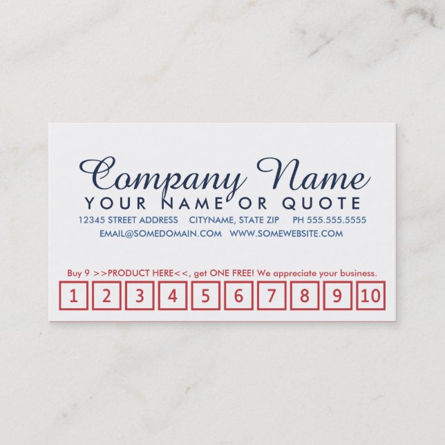 statue of liberty customer rewards program loyalty card (Front)