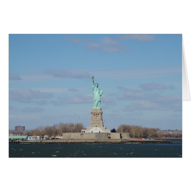 Statue Of Liberty Ellis Island (Front Horizontal)
