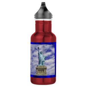 Statue of Liberty, Ellis Island, New York 532 Ml Water Bottle