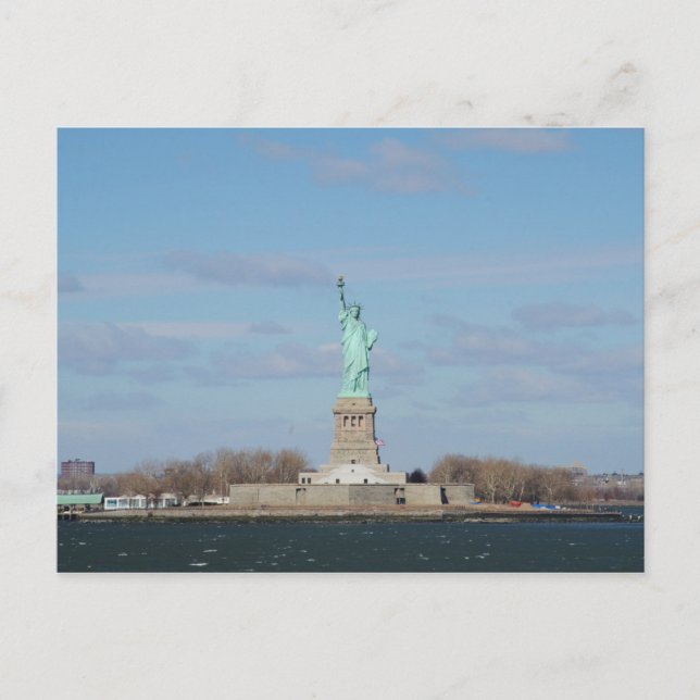 Statue Of Liberty Ellis Island Postcard (Front)