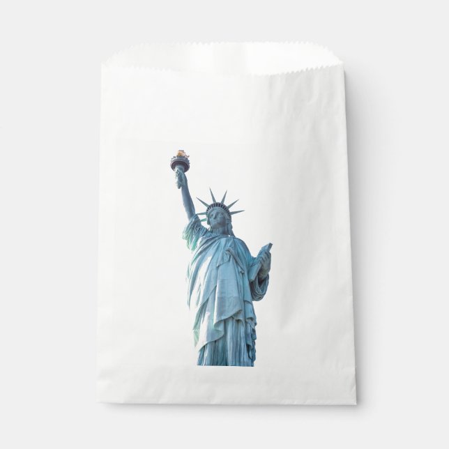 Statue of liberty   favour bag (Front)