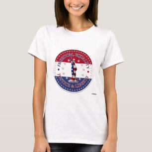 Statue of Liberty FREEDOM,EQUALITY,JUSTICE,LIBERTY T-Shirt