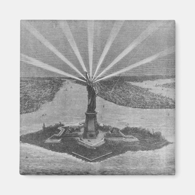 Statue of Liberty, from 'The Graphic' Magnet (Front)