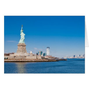 Statue of Liberty, Hudson River and Manhattan