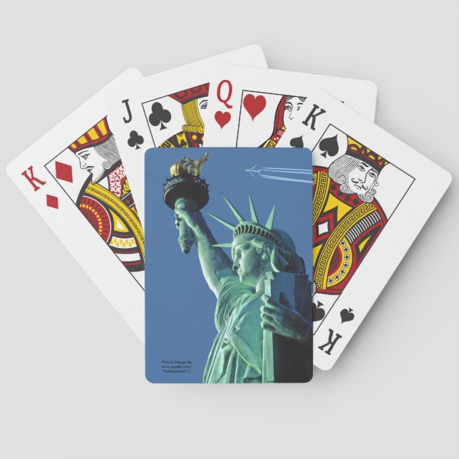 Statue of Liberty image for Playing-Cards Playing Cards (Back)