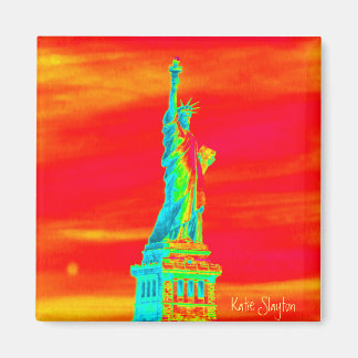 Statue of Liberty in New York Harbour Magnet