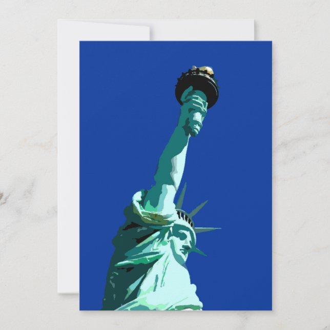 Statue of Liberty Invitation (Front)