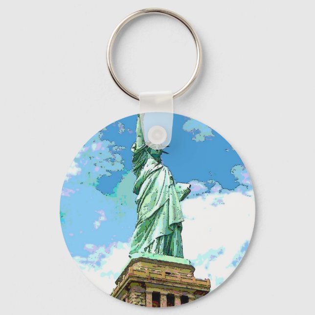 Statue of Liberty Key Ring (Front)