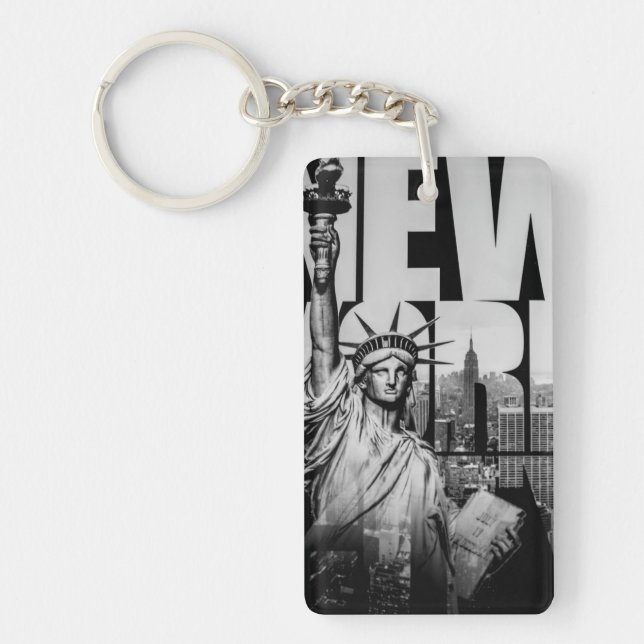 Statue Of Liberty Keychain (Front)