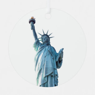 Statue of liberty  metal tree decoration