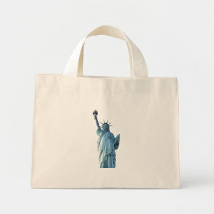 Statue of liberty   mini tote bag