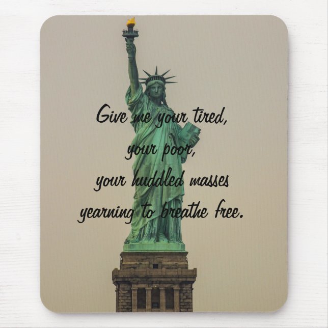 Statue of Liberty Mouse Pad (Front)