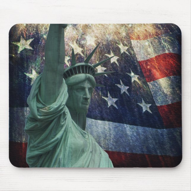 Statue of Liberty Mouse Pad (Front)