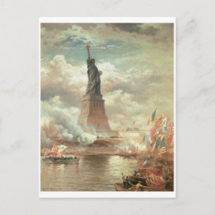Statue of Liberty, New York circa 1800's Postcard