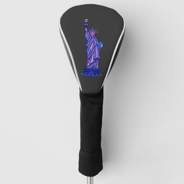Statue of Liberty-New York City-4th of July- Golf Head Cover (Front)