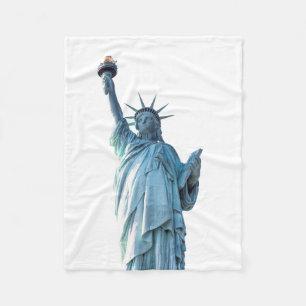 Statue of Liberty New York City Fleece Blanket