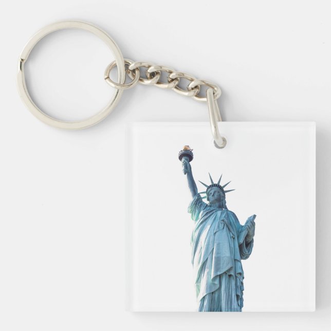 Statue of Liberty New York City Key Ring (Front)