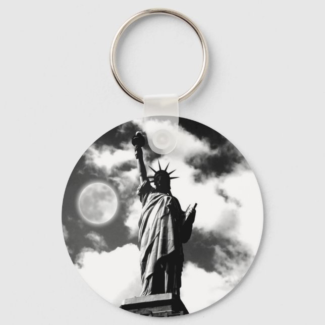 Statue of Liberty New York City Key Ring (Front)