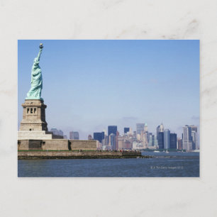 Statue of Liberty, New York City, New York Postcard