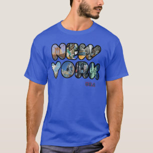 Statue of Liberty New York City NYC Skylines Souve T-Shirt