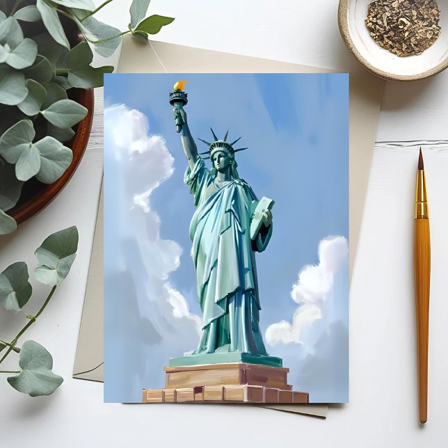 Statue of Liberty New York City Postcard (Creator Uploaded)